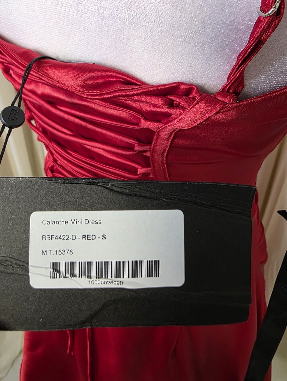 babyboo Minidress Calanthe - Red NWT $148 Small - Picture 6 of 14